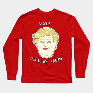 VOTE CRUMP 2016! (DARK COLORS) T-SHIRT Long Sleeve T-Shirt